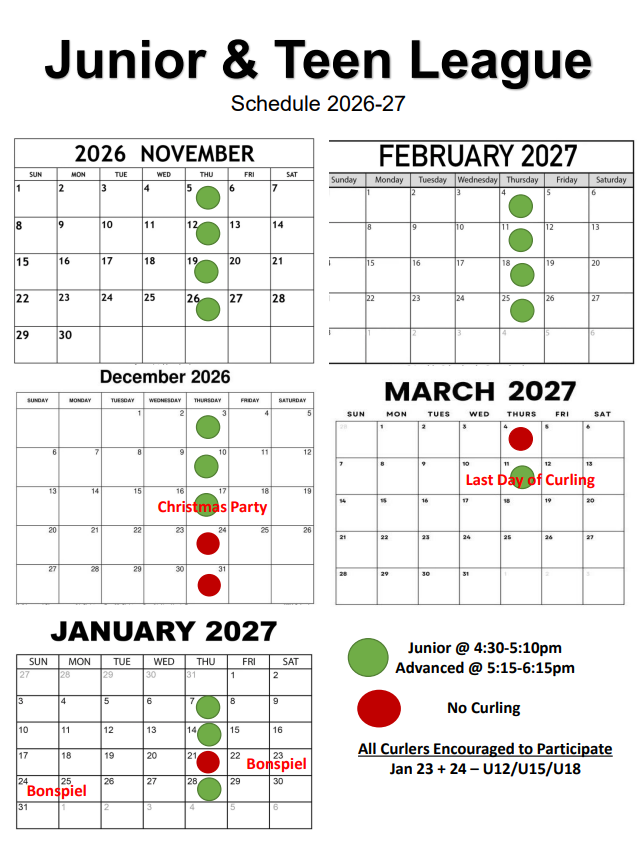 Junior and Teen Schedule Photo 202627