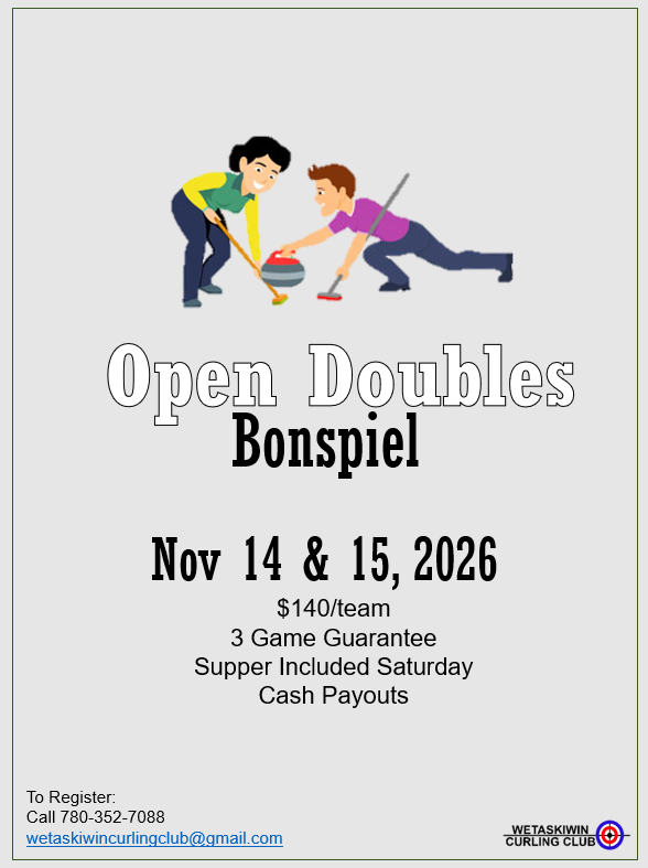 Open Doubles Poster 2026